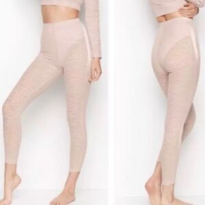 Victoria's Secret Medium High Rise Mesh Performance Leggings